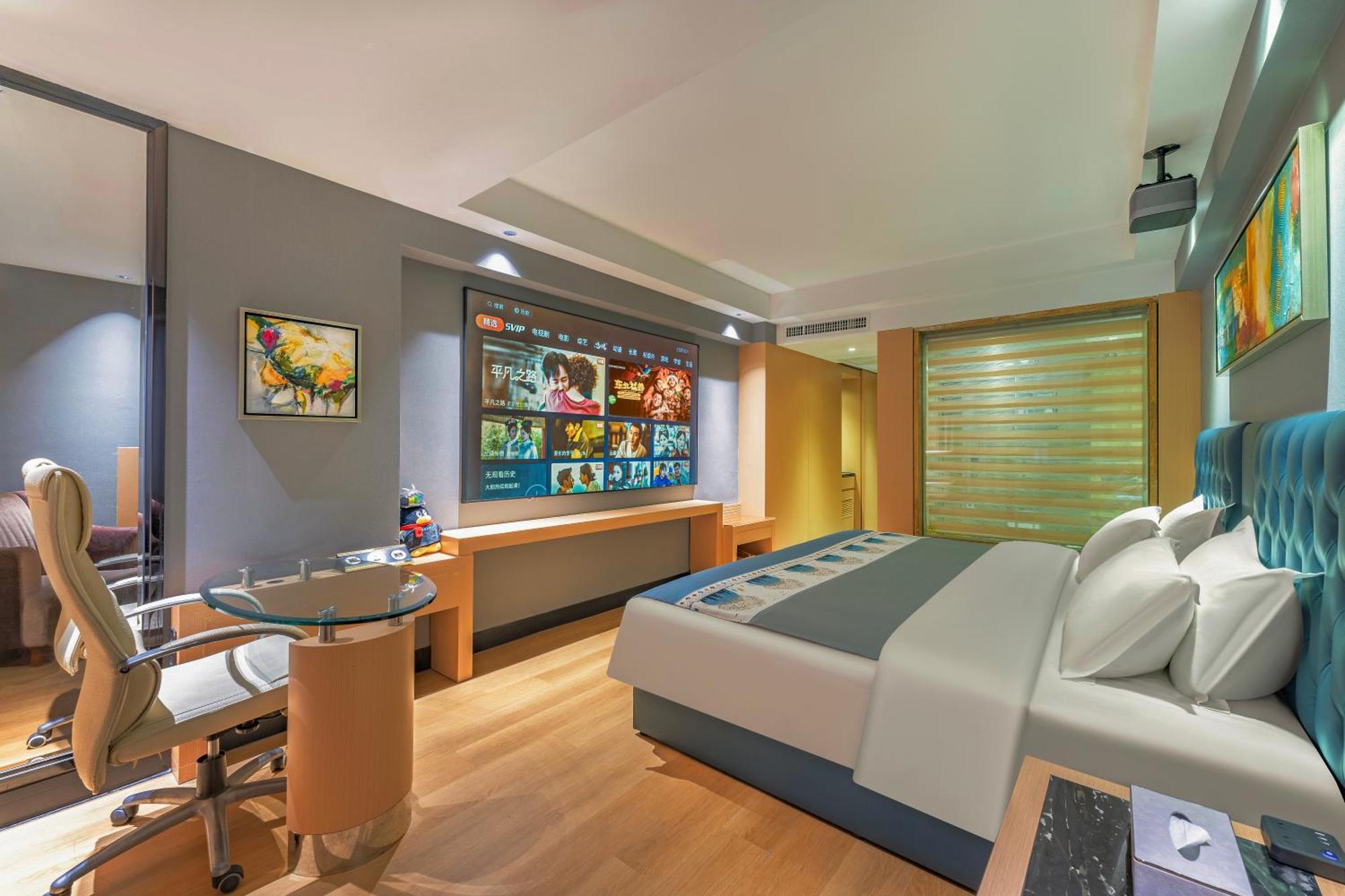 Meihao Mingyue Hotel International Finance City Keyun Road Metro Branch Гуанчжоу Экстерьер фото