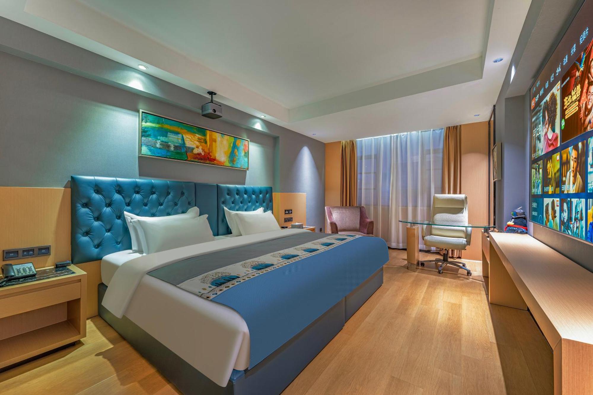 Meihao Mingyue Hotel International Finance City Keyun Road Metro Branch Гуанчжоу Экстерьер фото