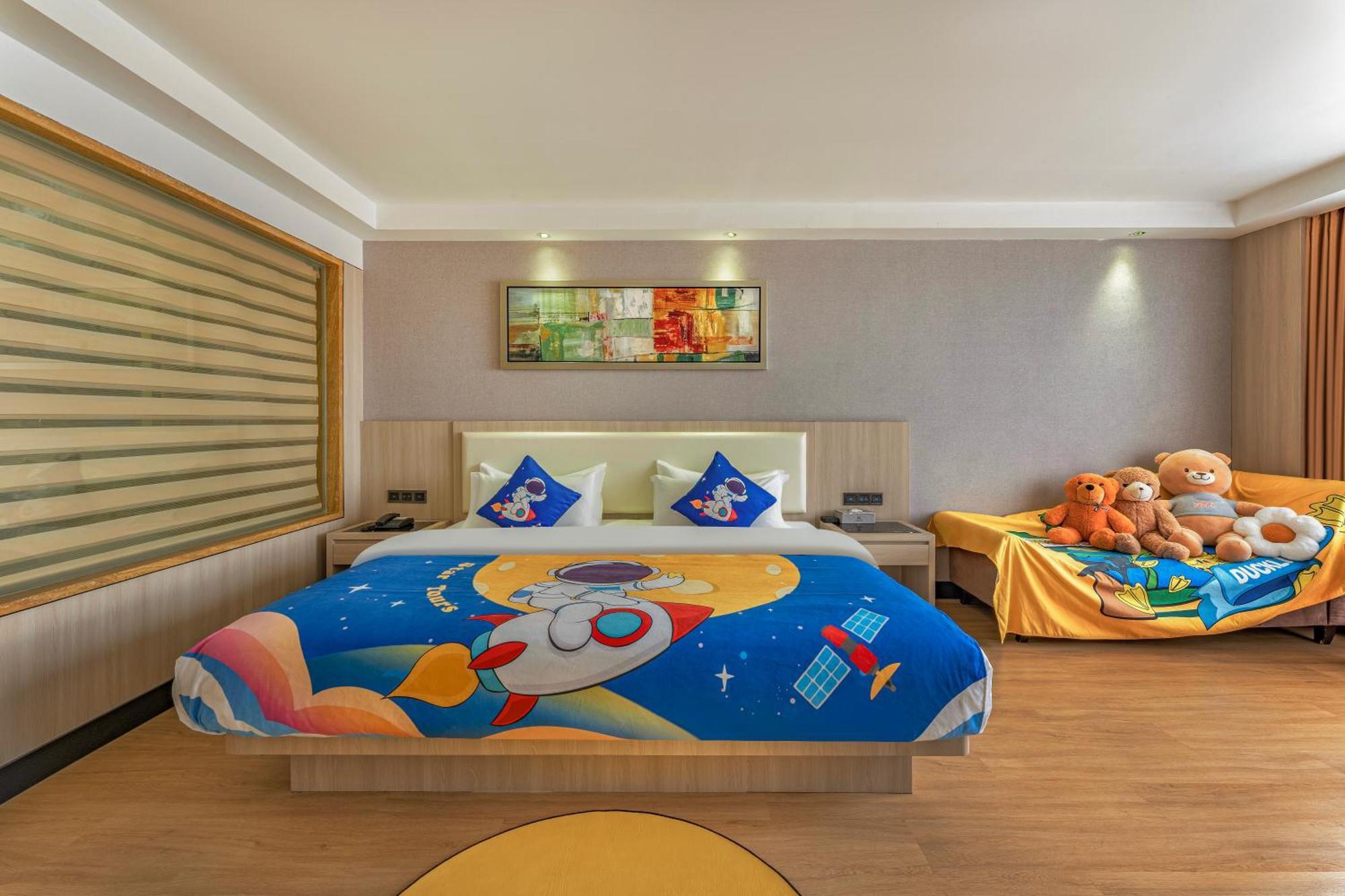 Meihao Mingyue Hotel International Finance City Keyun Road Metro Branch Гуанчжоу Экстерьер фото